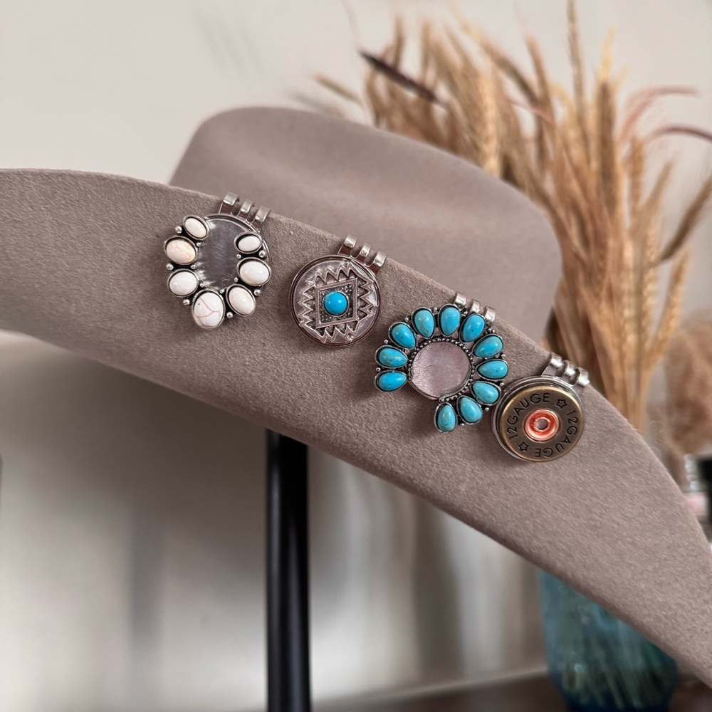 HANDCRAFTED Hat Clips (Brim Clips) Accessory